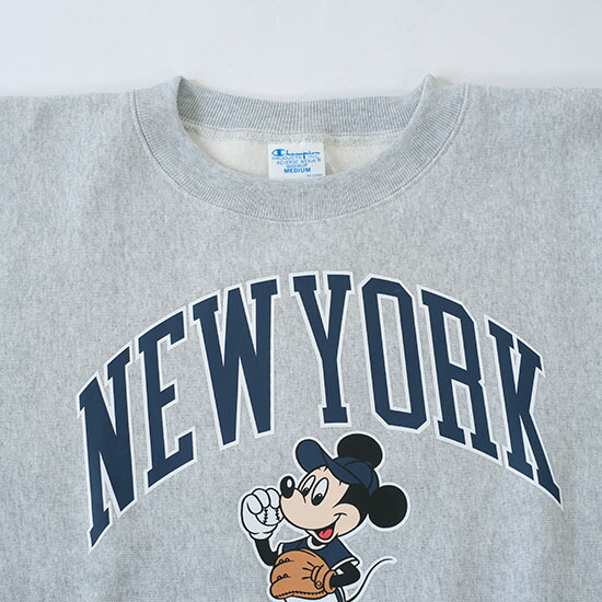 楽天市場】チャンピオン Champion リバースウィーブ ミッキー クルー