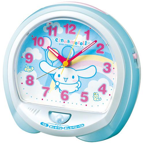 シナモロールおしゃべり目覚まし時計 シナモン 目覚まし時計