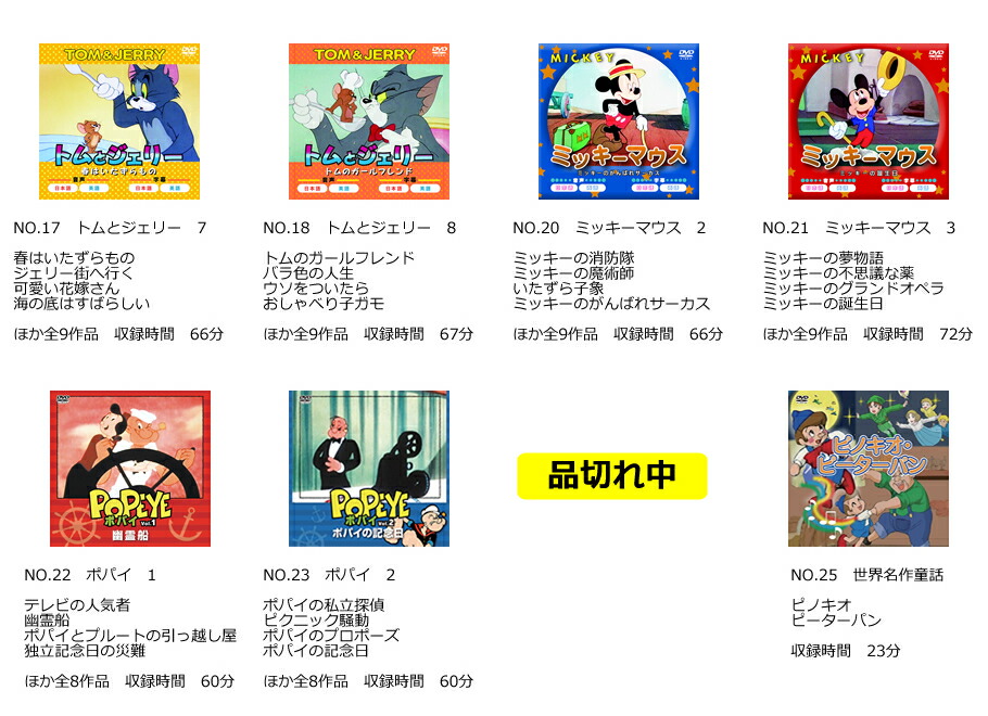 楽天市場】【よりどり5枚セット】キッズDVD 選べる5枚セット