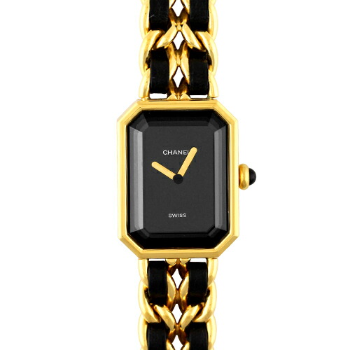 楽天市場】シャネル CHANEL プルミエール Sサイズ GP×革 26mm×20mm