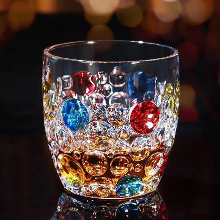 楽天市場】 グラス コーヒー 虹色 カラフル 酒器 ガラス 2個セット