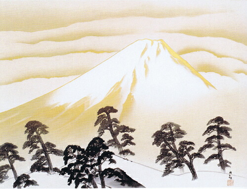 楽天市場】掛け軸『明けゆく日本』（あけゆくにほん） （限定版） 横山