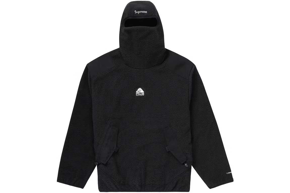楽天市場】22FW Supreme Nike ACG Fleece Pullover Black シュプリーム