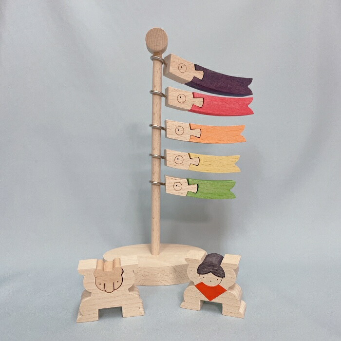 楽天市場】小黒三郎 鯉のぼり 組み木の五月人形 【今なら旧価格】 節句