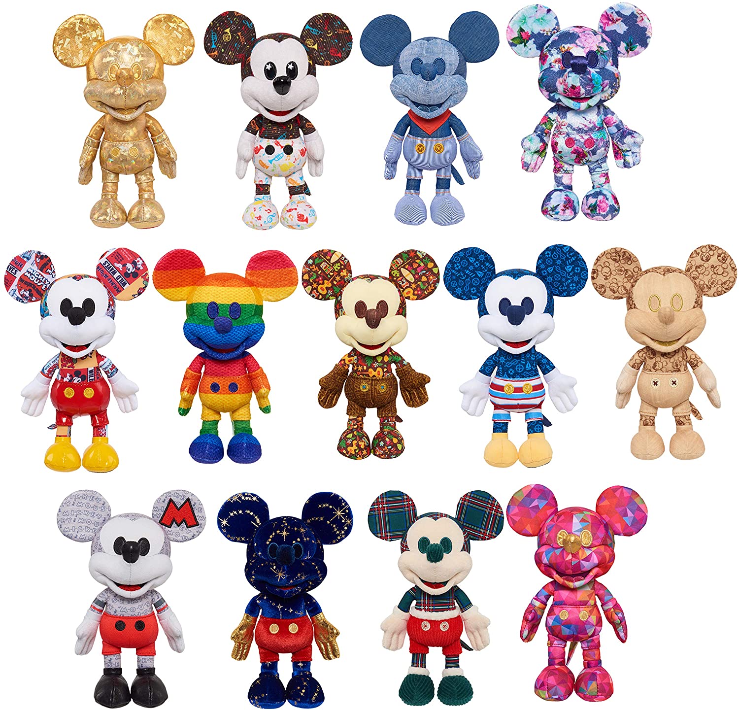 楽天市場】ディズニーミッキーマウス コレクタープラッシュセット