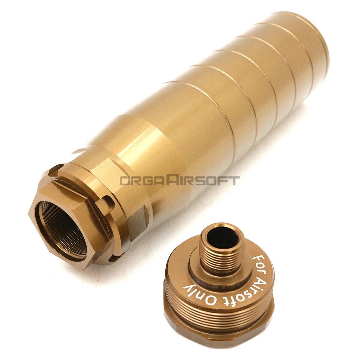 楽天市場】C&C Rex MG7 .308タイプ サプレッサー 14mm逆ネジ