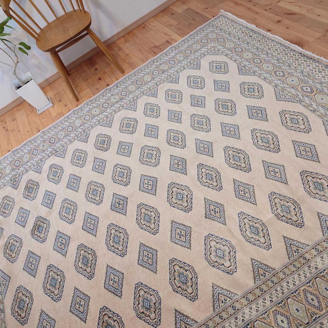 楽天市場】軽くて畳める手織りラグ パキスタン絨毯 玄関マット