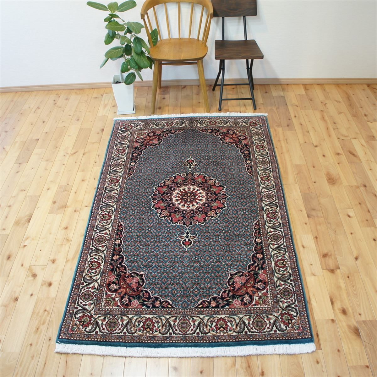 楽天市場】ペルシャ絨毯 【本物イラン産】ビジャー産 ラグ アイアン