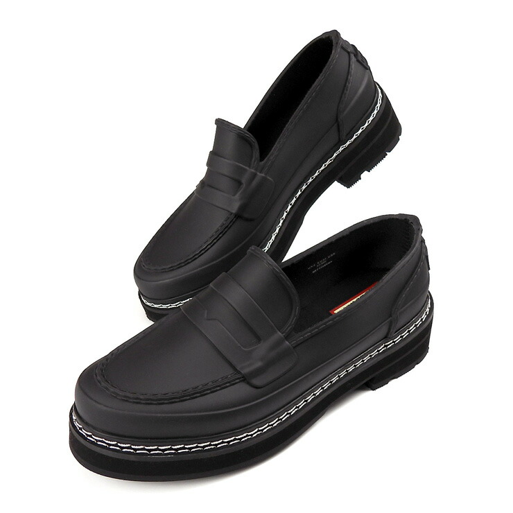 楽天市場】HUNTER REF STITCH PENNY LOAFER レインローファーシューズ