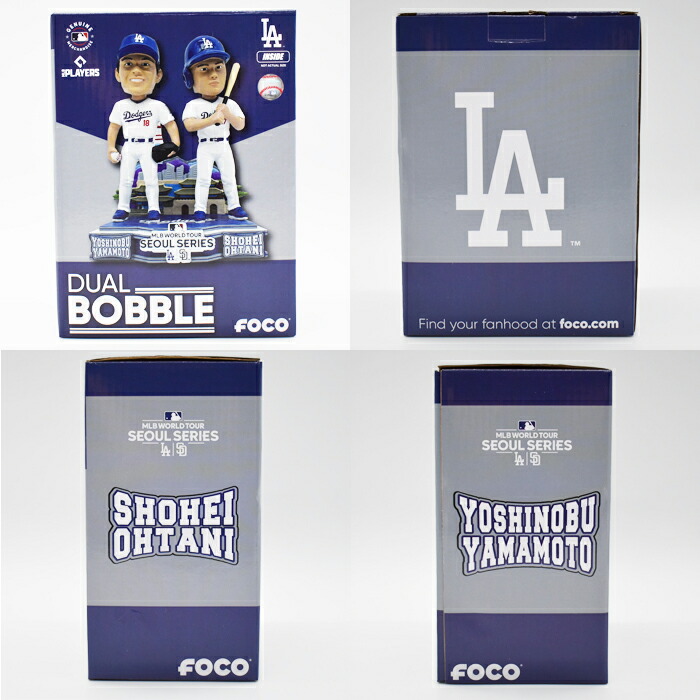 楽天市場】メジャーリーグベースボール DUAL BOBBLE ボブルヘッド 大谷