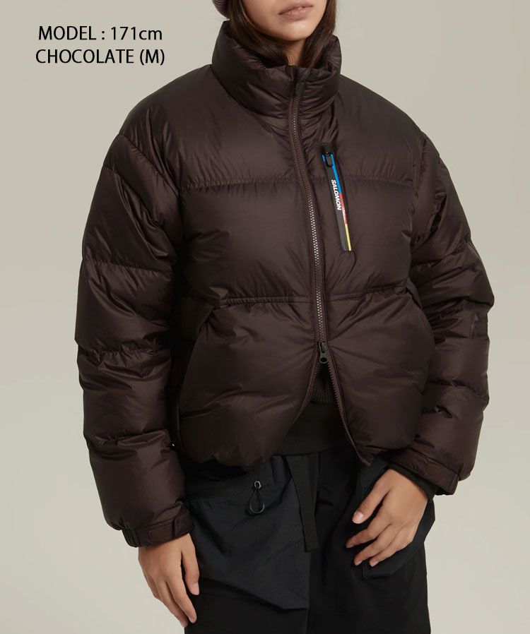 楽天市場】SALOMON サロモン ダウンジャケット CONTOUR CROP DOWN