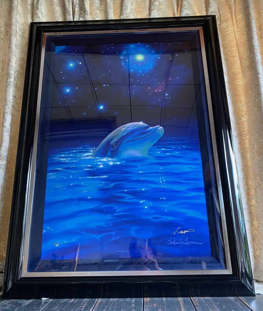 楽天市場】版画 クリスチャン・リース・ラッセン スターリーアイズ