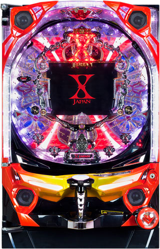 楽天市場】SANKYO CRフィーバーX JAPAN 紅HM枠色不問 中古パチンコ実機