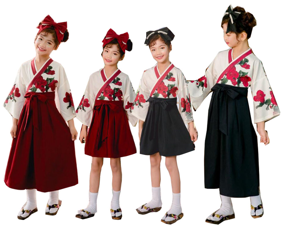 楽天市場】ハロウィン コスプレ 仮装 子供 和風 着物ドレス
