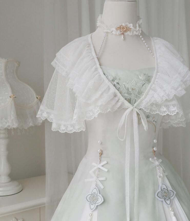 楽天市場】ロリータドレス 膝丈 ロリータ服 漢風 古風 ドレス