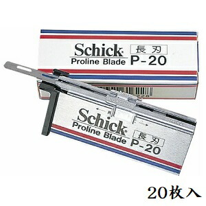 楽天市場】シック プロライン 長刃 p-20 替刃の通販