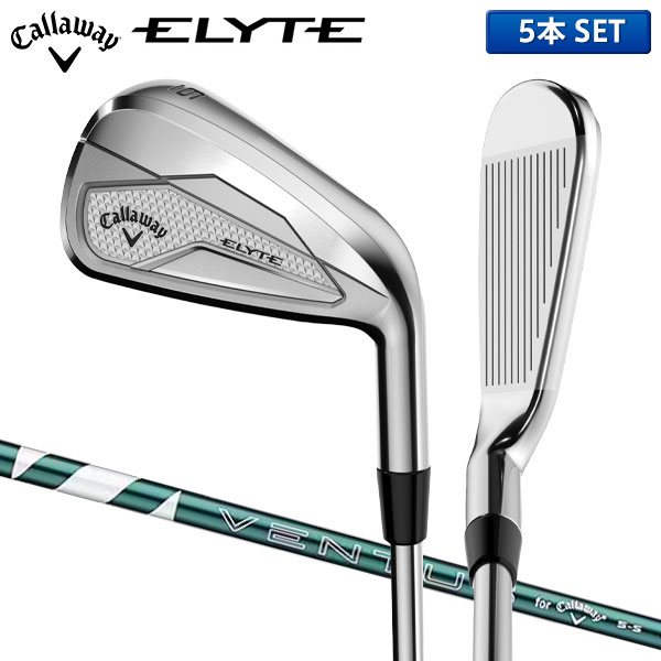 楽天市場】キャロウェイ エリート アイアンセット 5本組(6-P) ベンタス