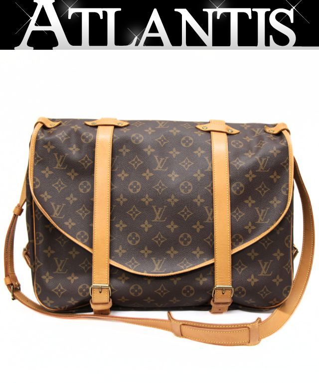 楽天市場】ルイヴィトン Louis Vuitton ソミュール43 ショルダーバッグ