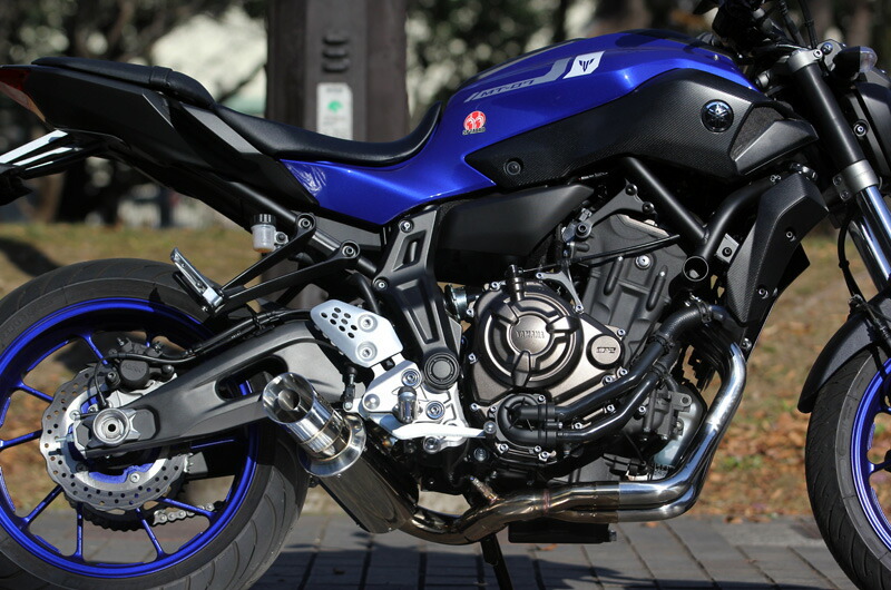 楽天市場】SP TADAO SP忠男マフラー MT-07 EBL-RM07J 2BL-RM19J 2BL