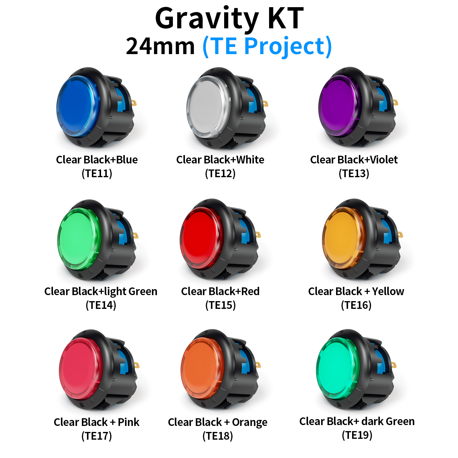 楽天市場】【ハメ込み式 24φ 可変ストローク 単品】Qanba Gravity KT