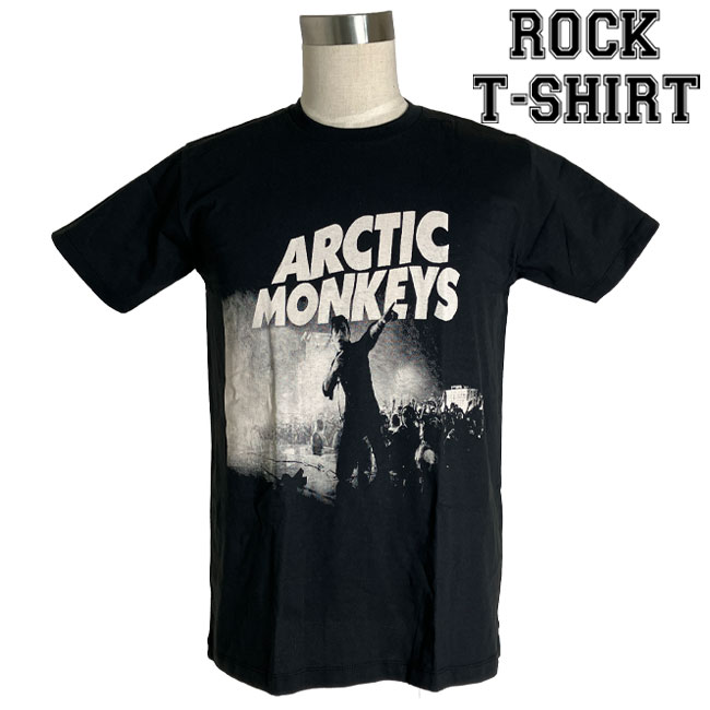 楽天市場】[在庫処分Arctic Monkeys グラフィック Tシャツ アーク