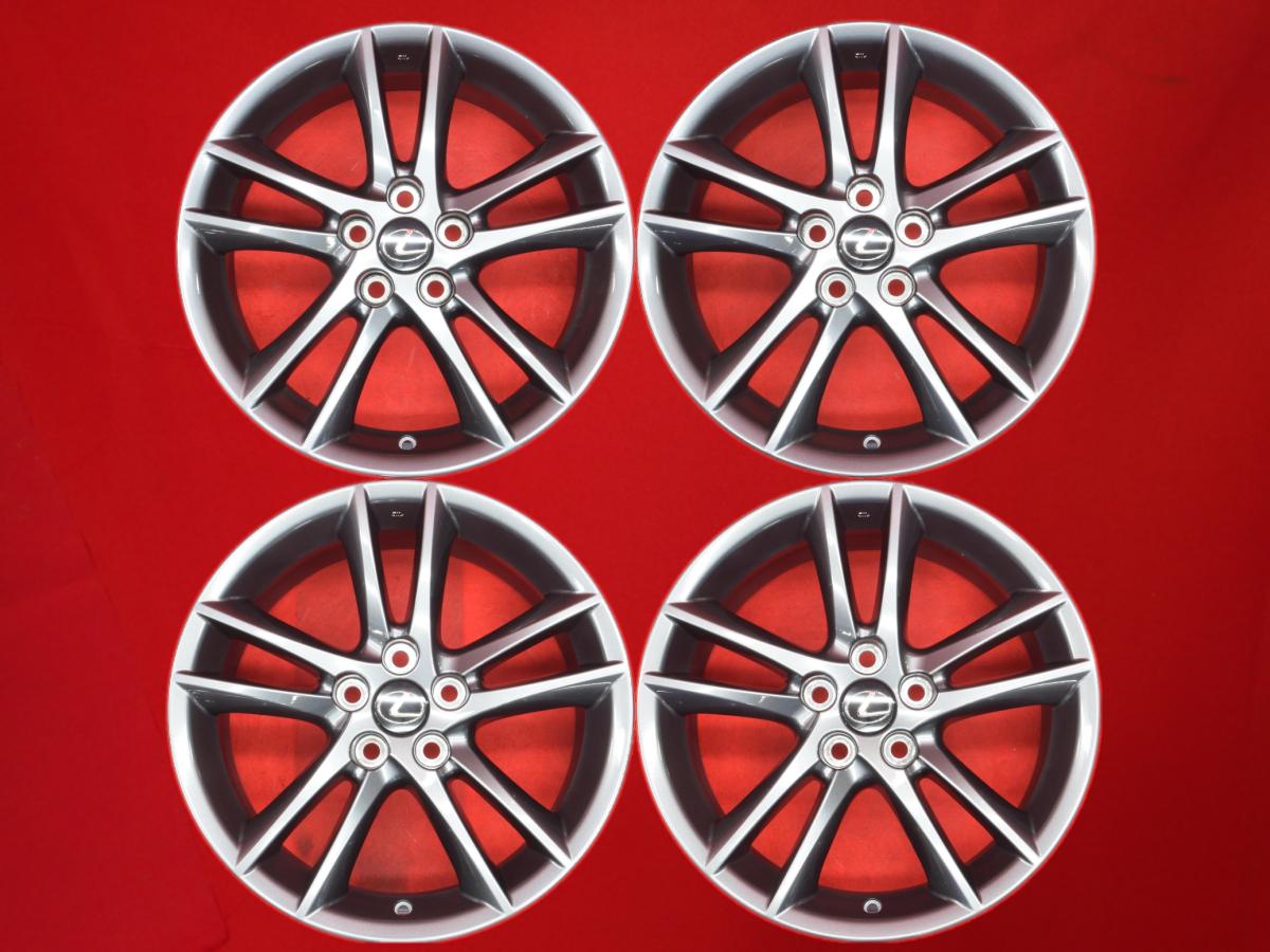 楽天市場】レクサス IS Fスポーツ 純正 ENKEI製 18インチ 8/8.5Jx18 +