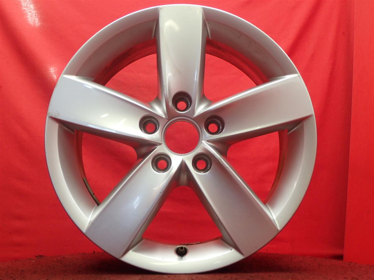 楽天市場】フォルクスワーゲン 純正5本スポーク 6.5Jx16 +50 5/112