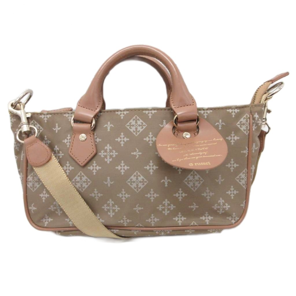 楽天市場】russet ショルダーバッグ モノグラムの通販