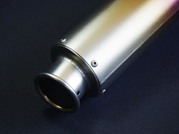 楽天市場】エイプ50 エイプ100 フルエキマフラー チタンブルー