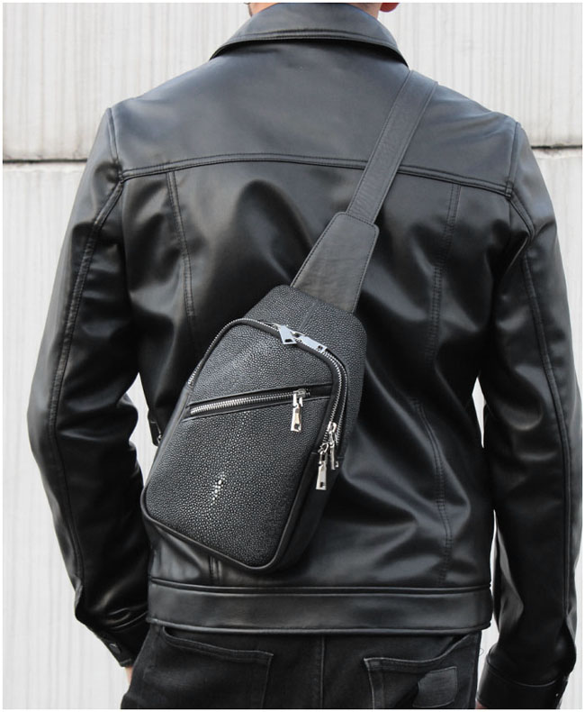 スティングレイ（エイ革）&リザードバック ポーラ スティングレイ