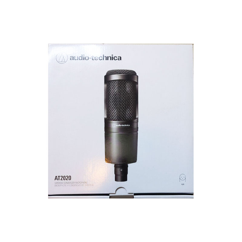 箱汚れあり】audio-technicaAT2020コンデンサーマイク 箱汚れあり