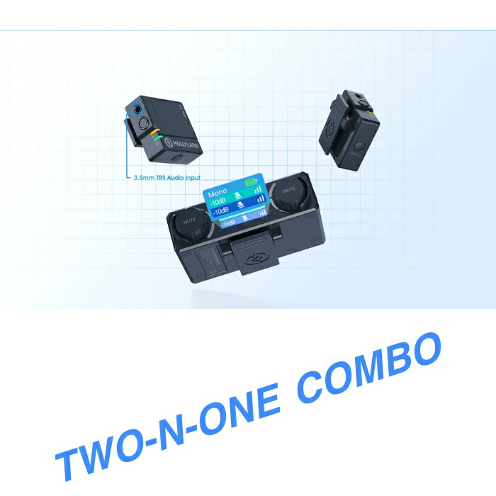 楽天市場】ブラック Hollyland Lark 150 DUO ワイヤレスマイク 2.4GHz