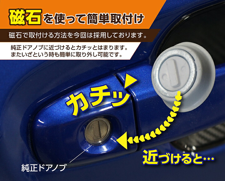 楽天市場】マツダ デミオ【型式：DJ】用キーホールカバー磁石で簡単に