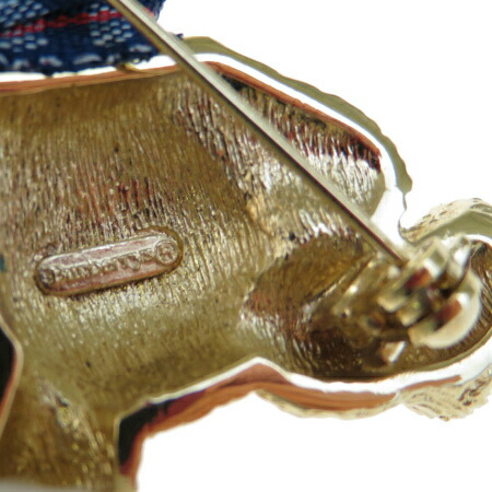 楽天市場】【中古】 超美品 バーバリー BURBERRY ピン ブローチ クマ