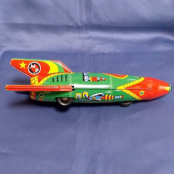 楽天市場】ブリキ製 MP-1 ROCKET フリクションアクション 日本製