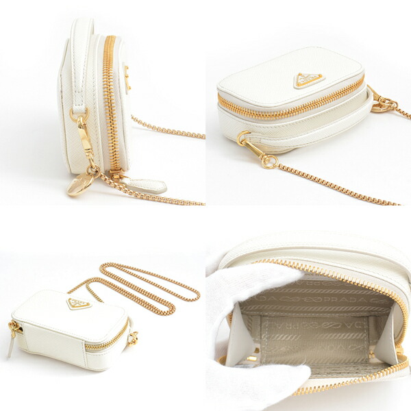 楽天市場】プラダ バッグ レディース サフィアーノ ミニポーチ 2WAY