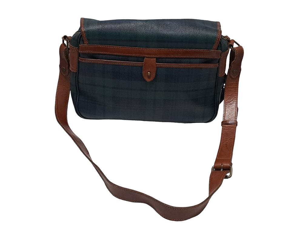 ラルフローレン シボ革 メッセンジャーバッグ ショルダーバッグ