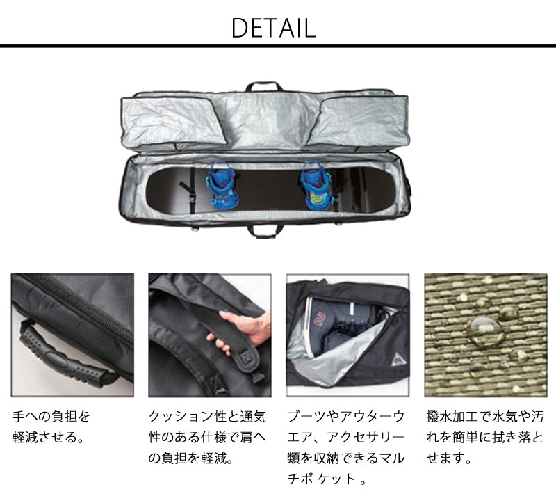 楽天市場】HOME MTN/ホームマウンテン SNOWBOARD CASE スノーボード