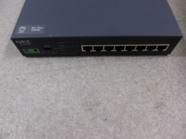 楽天市場】【中古】Biz Box HUB「S608E」NTT Biz Box HUB(S608E) (=NEC