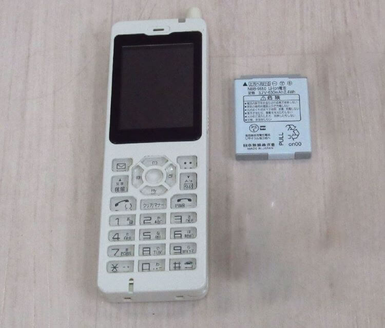 楽天市場】【中古】WX01J R ウィルコム WILLCOM 構内PHS電話機 (サクサ