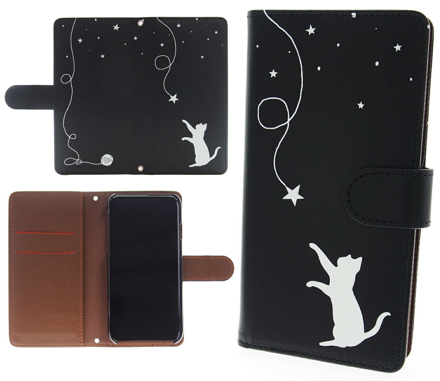 楽天市場】Google Pixel9A ケース ネコ シルエット 猫 手帳型ケース