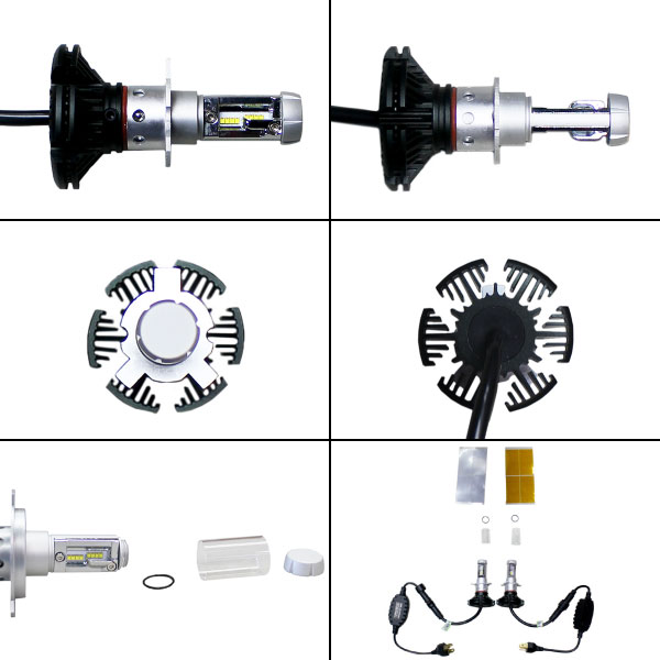 ホンダ車用65W×2 LEDバルブ 702K-6000K 10000lm×2 ホンダ車用65W×2 LED
