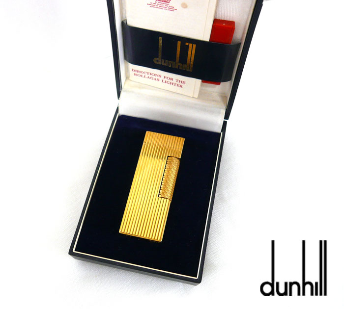 楽天市場】【dunhill】ダンヒル ローラーガスライター 24163 ゴールド