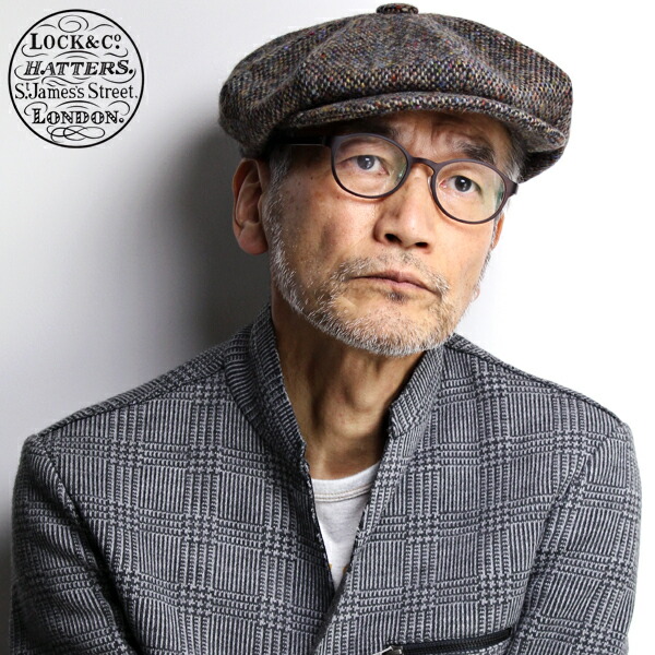 楽天市場】Lock&Co ジェームスロック キャスケット メンズ ツイード