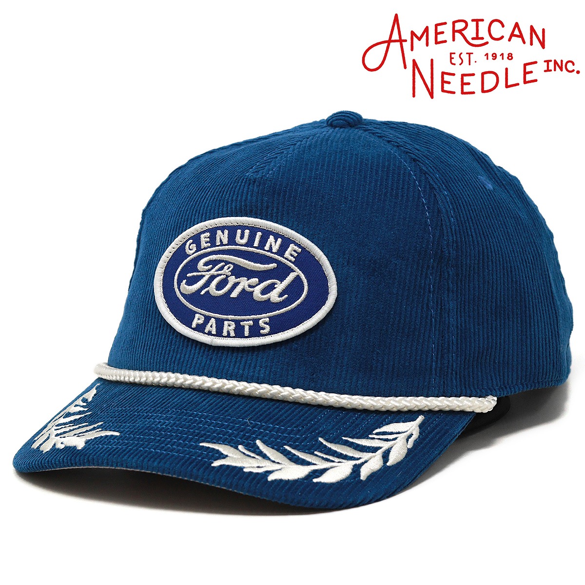 楽天市場】フォード 帽子 コーデュロイ アメリカンニードル キャップ