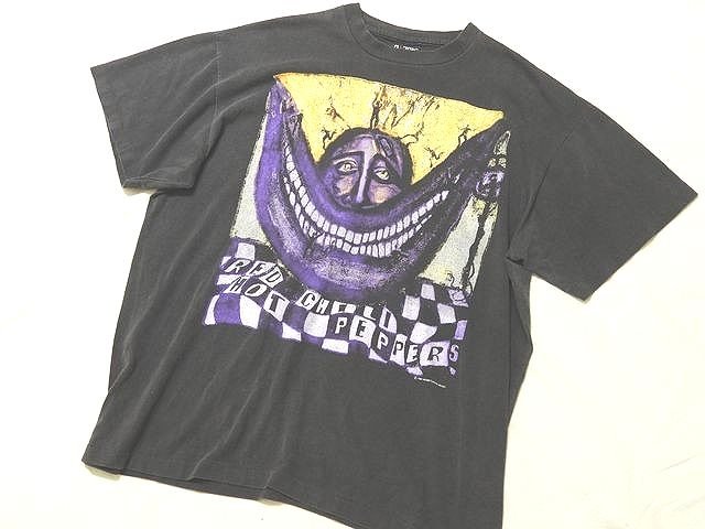 楽天市場】giant社製 RED HOT CHILIPEPPERS BIG SMILE バンド Tシャツ