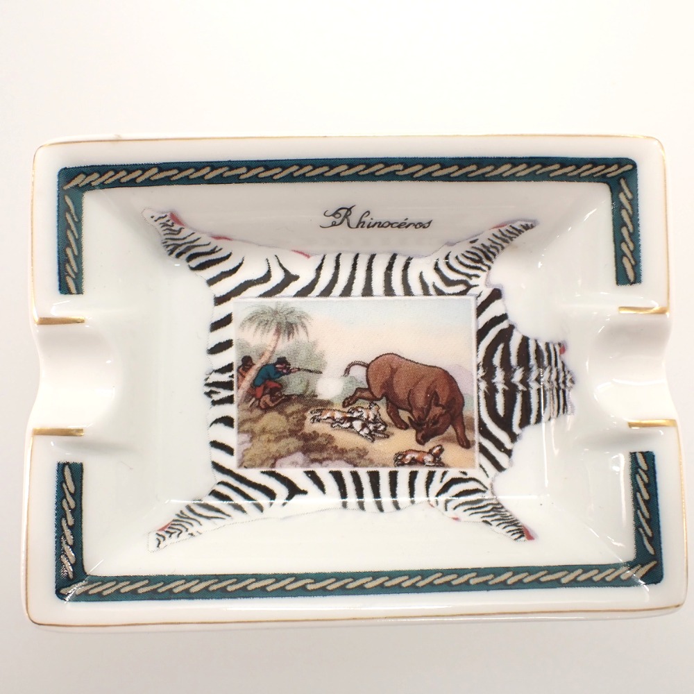 楽天市場】【中古】 エルメス 陶器 ミニ 灰皿 4個セット 小物入れ 馬