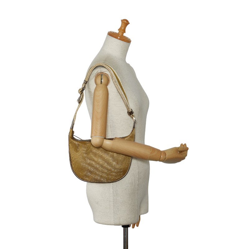 楽天市場】グッチ ワンショルダーバッグ 001 4186 ゴールド キャンバス