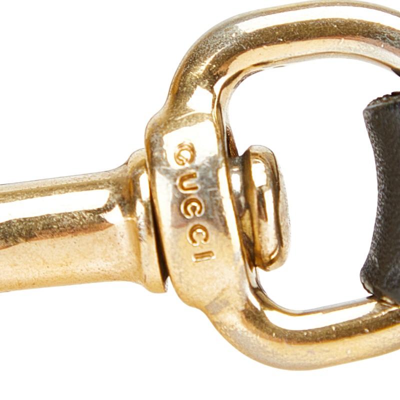 楽天市場】グッチ グッチシマ ショルダーストラップ ブラック ゴールド