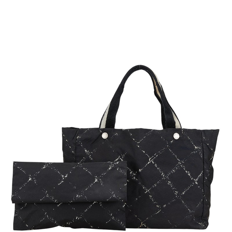 楽天市場】シャネル 旧トラベルライン トートバッグ A11833 ブラック